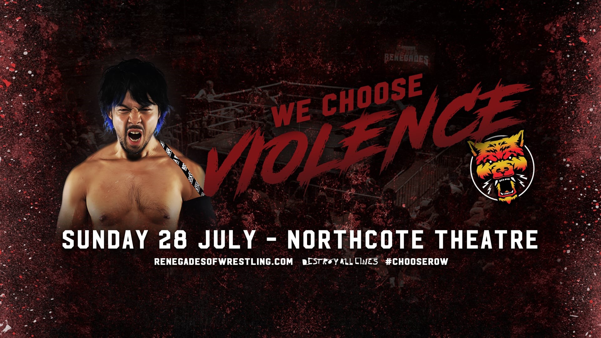 Kenta Comes to Melbourne - Sunday 28 July! - Renegades of Wrestling